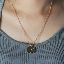 Cute Elephant Women Charming Sweater Chain Necklace J4U66