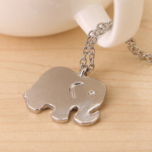 Cute Elephant Women Charming Sweater Chain Necklace J4U66
