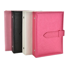 Pu leather Stud Earrings collection book pattern portable jewelry display creative jewelry storage box J4U66