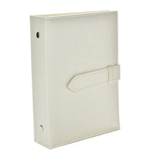 Pu leather Stud Earrings collection book pattern portable jewelry display creative jewelry storage box J4U66