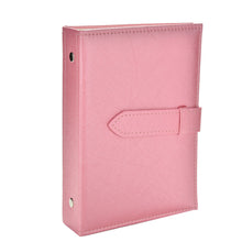 Pu leather Stud Earrings collection book pattern portable jewelry display creative jewelry storage box J4U66