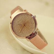 ands Starry Simple Temperament Belt Table Diamond Quartz Watch J4U66