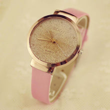 ands Starry Simple Temperament Belt Table Diamond Quartz Watch J4U66