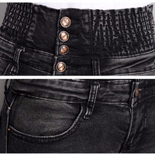 Sexy Women Denim Skinny Pants High Waist Stretch Jeans Body Building Slim Long Pencil Pants Trouser3 Color J4U66