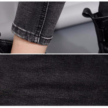 Sexy Women Denim Skinny Pants High Waist Stretch Jeans Body Building Slim Long Pencil Pants Trouser3 Color J4U66