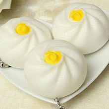 Simulation Food Key Chain Women Girls Cute Fun Fake Buns Bread Keychain Key Bag Cell Phone Straps J4U66
