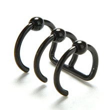 Stainless Steel Fake Lip Ear Nose Stud Ring Clip On Cartilage Septum Ring Punk Gothic Quality Cartilage Stud Made In China J4U66