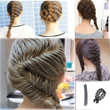 Women Lady hair accessories Braider Tool Roller With Magic hair Twist Styling Bun Maker J4U66