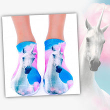 3D Socks beauty short Women socks printed funny animal socks womens cotton sock For girls soks J4U66