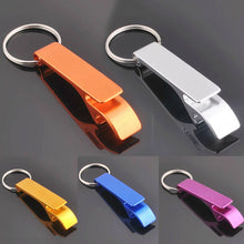 Aluminum Materials Random Color Creative Small-clawed Bar Drinks Beer Bottle Opener Keychain Ring J4U66