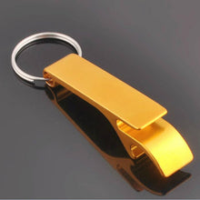 Aluminum Materials Random Color Creative Small-clawed Bar Drinks Beer Bottle Opener Keychain Ring J4U66