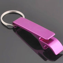 Aluminum Materials Random Color Creative Small-clawed Bar Drinks Beer Bottle Opener Keychain Ring J4U66