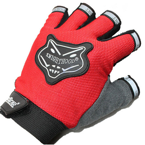 Bike Cycle Cycling Antiskid Silicone Gel Half Finger Gloves Outdoor Sports Climbing Bicycle J4U66