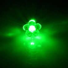 Flower Shape LED Earring Light Up Bling Ear Studs Earrings Dance Party J4U66