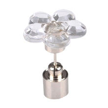 Flower Shape LED Earring Light Up Bling Ear Studs Earrings Dance Party J4U66