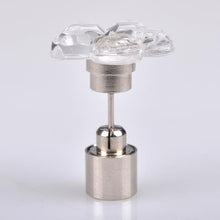 Flower Shape LED Earring Light Up Bling Ear Studs Earrings Dance Party J4U66