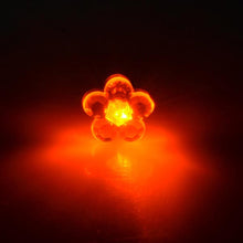 Flower Shape LED Earring Light Up Bling Ear Studs Earrings Dance Party J4U66