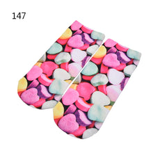 Cute fruit color cotton sock  styleWomen's slippers socksWomen's thin sock J4U66