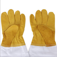 Protective Beekeeping Gloves Goatskin Bee Keeping Vented Long Sleeves Beekeeping Tools The Beekeeper Prevent Tools J4U66