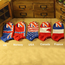 Quality Cotton Classic Man Socks Flag Socks J4U66
