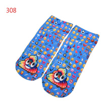 Quality Socks 3D Printing Women Sock Emoji Pattern Cute Feminina Funny Low Ankle Socks J4U66