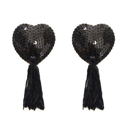 Sexy Sex Product Toys Women Lingerie Sequin Tassel Breast Bra Nipple Cover Pasties Stickers Petals J4U66