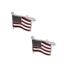 USA Flag Cufflink Cuff Link Biggest  J4U66