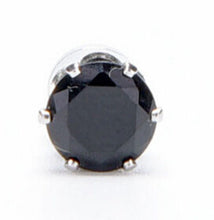 White Black Magnetic Magnet Ear Stud Earrings Easy Use Crystal Stone Stud Earrings For Women Men Clip On No Ear Hole Gift J4U66
