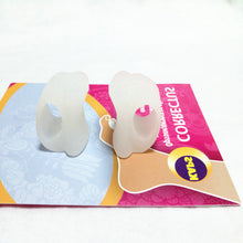 s Clear Gel Toe Hallux Valgus Separator Toe Bunion Protector Foot Care Pads J4U66