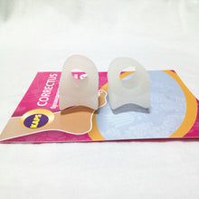 s Clear Gel Toe Hallux Valgus Separator Toe Bunion Protector Foot Care Pads J4U66