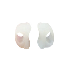 s Clear Gel Toe Hallux Valgus Separator Toe Bunion Protector Foot Care Pads J4U66