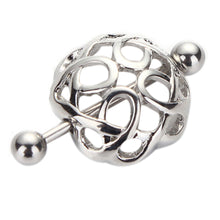 12g Surgical Steel Nipple Ring Piercing Shield Clip On Nest Ring Shape Women Body Jewelry  J4U66