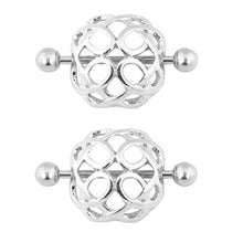 12g Surgical Steel Nipple Ring Piercing Shield Clip On Nest Ring Shape Women Body Jewelry  J4U66