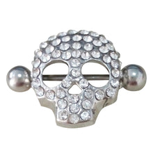 316L Surgical Steel Nipple Jewelry Skull Nipple Shield Nipple Ring Body Jewelry Nipple Piercing J4U66