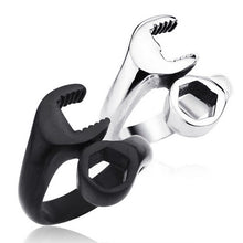 316L Titanium Stainless Steel Punk Biker Wrench Man Rings Jewelry Man Ring J4U66