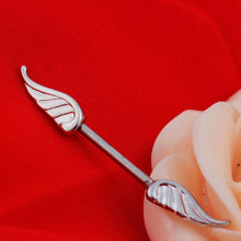 Angel Wings Feather Alloy Nipple Shields Ring Bar Barbell Body Piercing Jewelry  J4U66