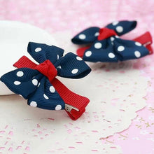 Big bow dot children kids baby girls hair accessories clip hairpins barrettes headwear flower Boutique J4U66