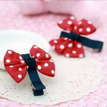 Big bow dot children kids baby girls hair accessories clip hairpins barrettes headwear flower Boutique J4U66