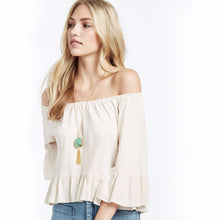 Bohemia Stone Necklace Colorful Tassel Pendant Tibetan Natural Stone Necklace Opal Turquoise Necklace J4U66