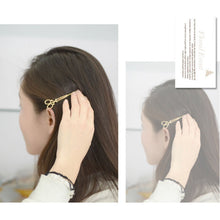 Cool Simple Head Jewelry Hair Pin Gold Scissors Shears Clip For Hair Tiara Barrettes Accessories Headdress For Girl Women J4U66