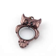 Crystal Pendant Necklace Jewelry Crystal Colorful Owl Pendants Women Lady J4U66