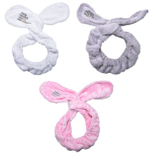 Cute Big Rabbit Ear Soft Towel Hair Band Wrap Headband For Bath Spa Make Up J4U66