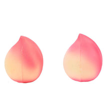 Cute Pink Peach Keychain Key Ring Porte Key Holder Keyring With Bread Scent J4U66