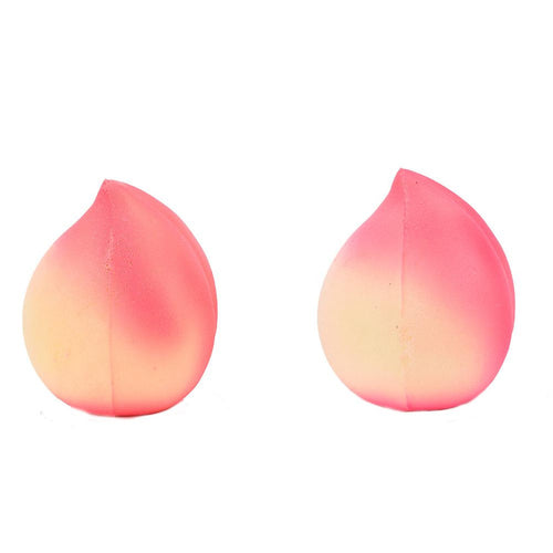 Cute Pink Peach Keychain Key Ring Porte Key Holder Keyring With Bread Scent J4U66