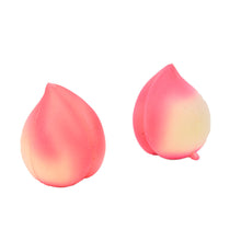 Cute Pink Peach Keychain Key Ring Porte Key Holder Keyring With Bread Scent J4U66