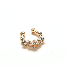 Ear Cuff Wrap Rhinestone Cartilage Clip On Earring J4U66