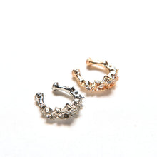 Ear Cuff Wrap Rhinestone Cartilage Clip On Earring J4U66