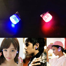 Earrings For Women Men Shine Flash style LED Earrings J4U66