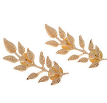 Exquisite Leaf Collar Pin Brooch, Europe and America leaves retro shirt creative golden brooch  J4U66