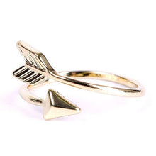 Rings Brass Small Arrow Wedding Rings for Women Gift in Party J4U66